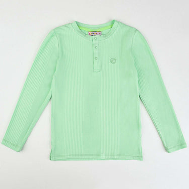 Boys L.S Basic Rib Shirt - Kidichic